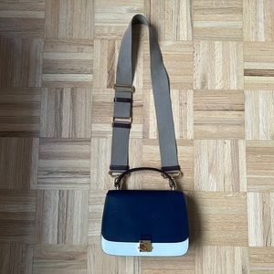 Michael Kors Collection Mia Leather Shoulder Bag